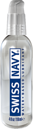 Swiss Navy Water Based Lubricant 4 Ounce 118 ml 118ml > Lube > Water Based