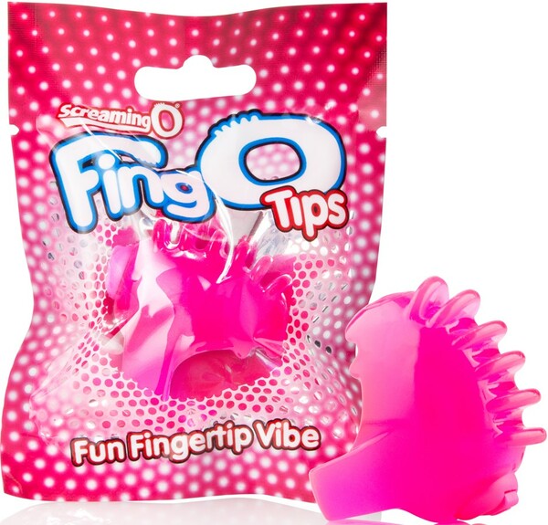 FingO Tips – Water-Resistant Disposable Silicone Mini Vibrator Pink > Vibrators > Finger Vibrators
