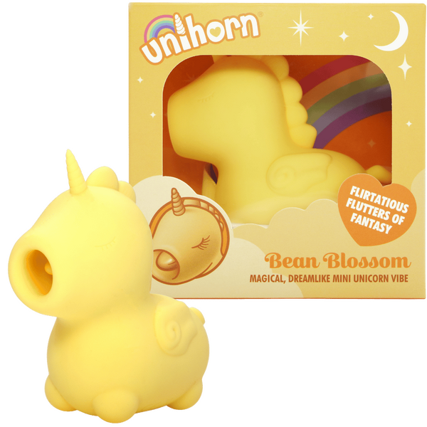 Unihorn Bean Blossom Flickering Tongue Unicorn Vibe – Playful Vibrator > Sex Toys For Ladies > Clitoral Vibrators and Stimulators
