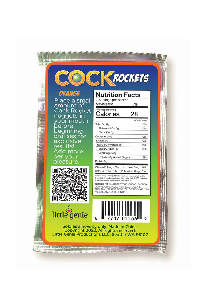 Cock Rockets Oral Sex Candy – Flavored 15 Gram Candy > Novelties > Candy & Edible Items