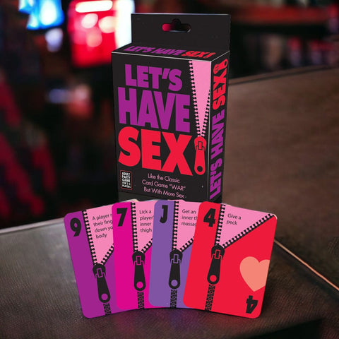 Let's Have Sex Card Game for Couples Fun and Intimacy Games