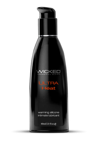 Wicked Ultra Heat Warming Silicone Lubricant 60 ml 2 Ounce Bottle Default Title Silicone Lubricant