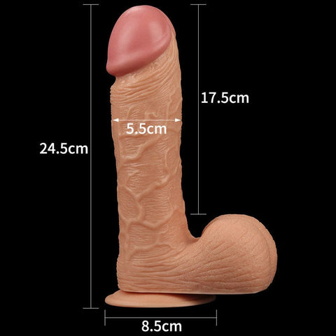 King Size 9 Inch Realistic Dildo 23 Centimeter Dong Dongs Realistic