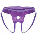 Easy Strap On Harness Polka Dot Purple > Dildos > Strap On Harnesses