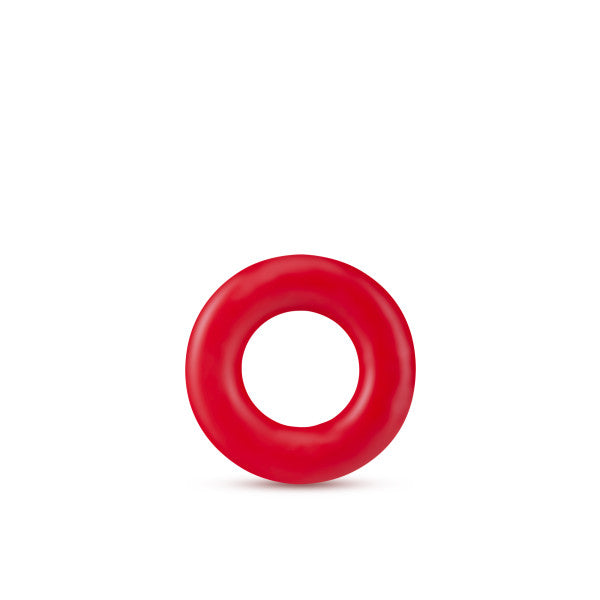 Stay Hard Red Donut Rings Male Cock Ring Durable and Stretchy Red COCK RINGS