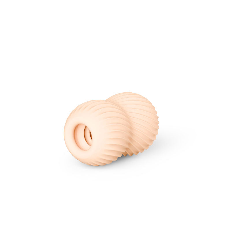 Pocket Pals Misty White – Compact Reversible TPE Stroker > Sex Toys For Men > Masturbators Cup Main image