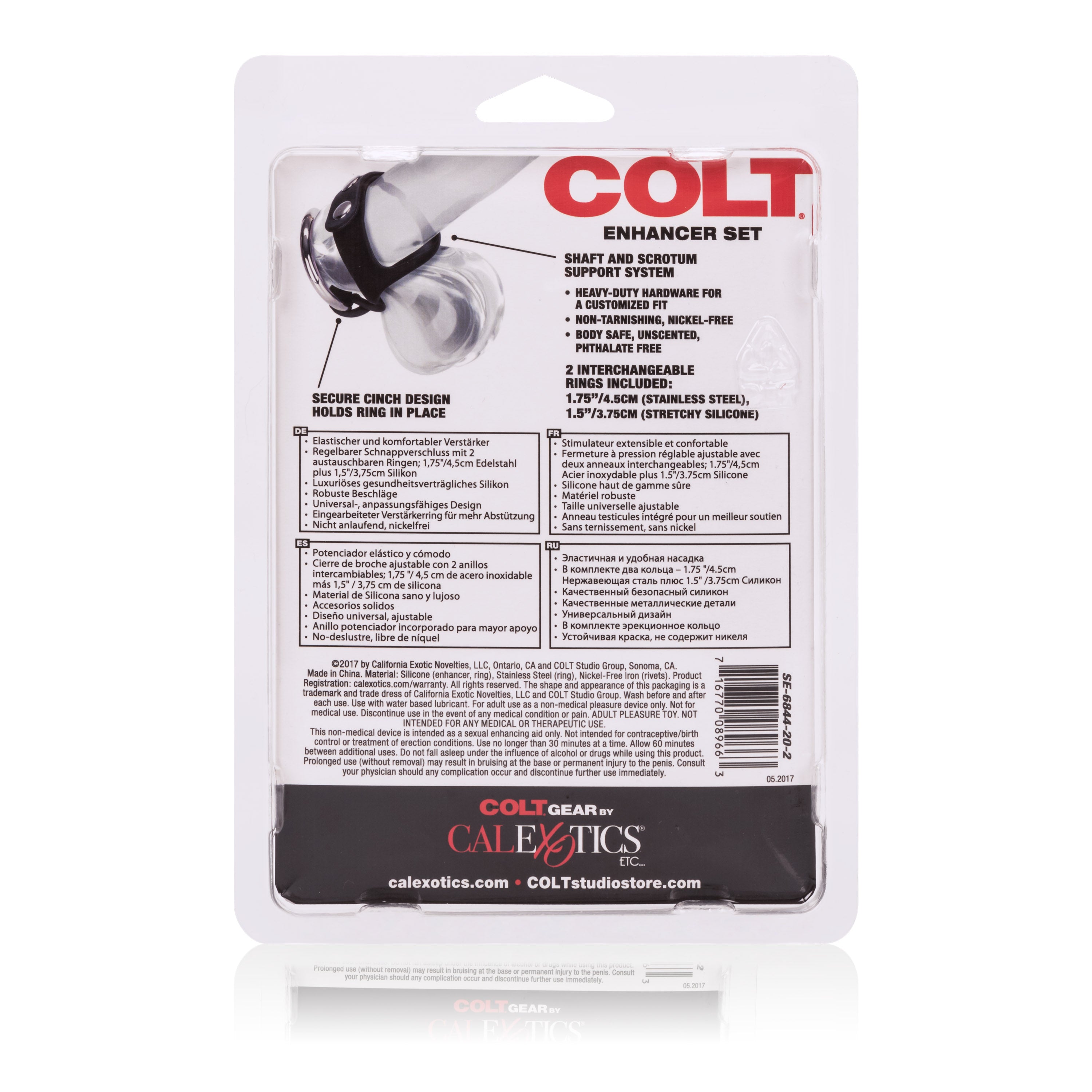 Colt Enhancer Set – Male Pleasure Cock Ring Set > Cock Ring > Sets