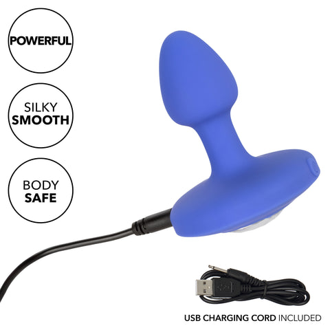 Cheeky Gems Small Rechargeable Vibrating Probe – Flexible Silicone Vibrator > Anal Range > Vibrating Butt Plugs