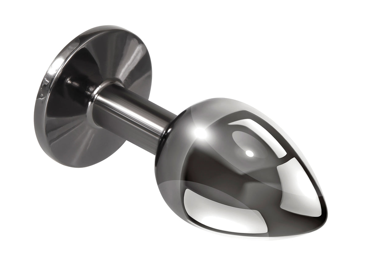 Playboy Pleasure Tux Small Metal Butt Plug 7.4 cm Size > Anal Range > Jewel Butt Plugs