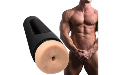 Stud Ultrasyn Stroker Ass Vanilla Male Masturbator Strokers - Manual
