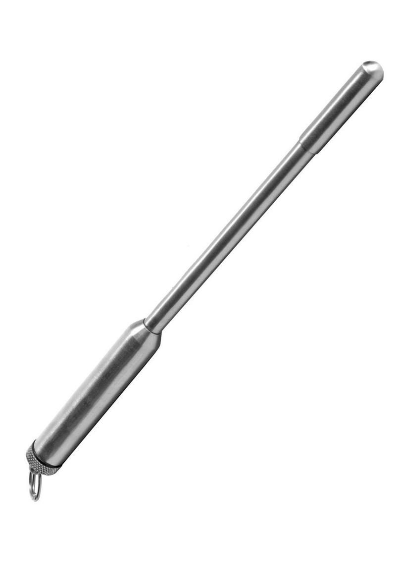 Master Series 7.5 Inch Stainless Steel Vibrating Urethral Sound – Stainless Steel Vibrating Urethral Sound > Sex Toys For Men > Sounding Rods