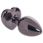 Jewel Heart Plug – Iridescent Zinc Alloy Jewelled Butt Plug > Anal Range > Jewel Butt Plugs