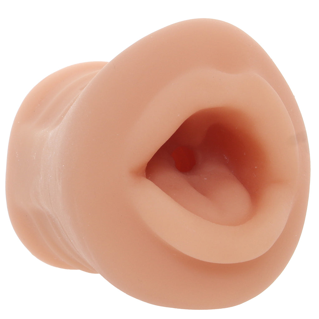 Doc Johnson UltraSkin Deep Sasha Grey Throat Pocket Pal – Reusable Oral Cup Secondary image