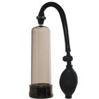 Beginner's Power Pump Smoke Penis Pump - 7.5" x 2.1" Insertable Black > Pumps > Penis Pumps
