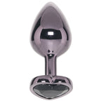 Jewel Heart Plug – Iridescent Zinc Alloy Jewelled Butt Plug > Anal Range > Jewel Butt Plugs