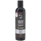 Hemp Seed Unscented Massage Body Oil 237ml Natural Blend > Essentials > Massage Oil