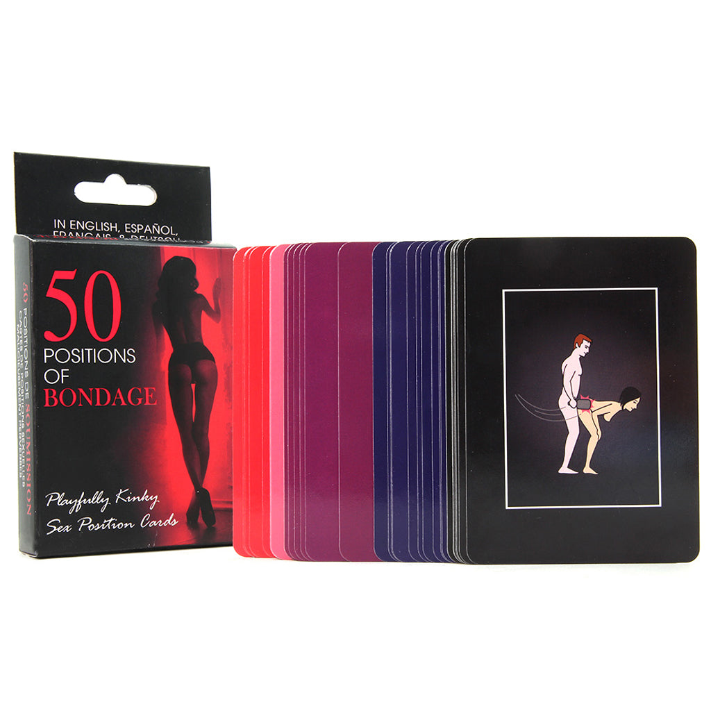 50 Positions of Bondage Cards – Adult Game Cards for Intimate Exploration > Novelties > Card Games Main image