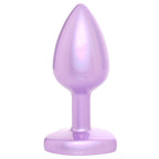 Jewel Heart Plug – Iridescent Zinc Alloy Jewelled Butt Plug > Anal Range > Jewel Butt Plugs