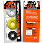 Rimringz Multi Size 3 Pack – Plush Soft Comfort Cockring Set Multi > Cock Ring > Sets