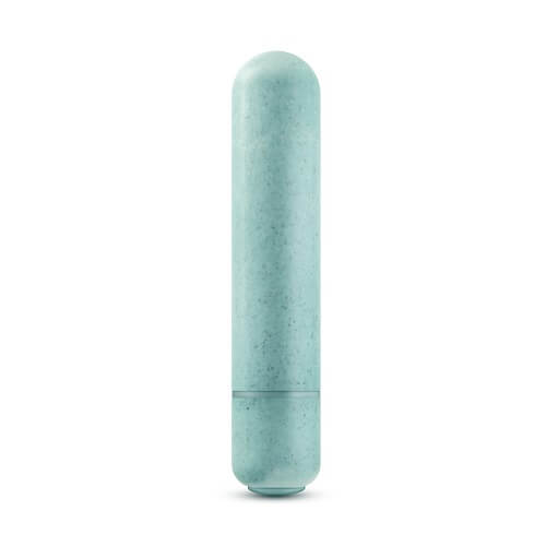 Gaia Eco Bullet (Aqua) – Eco-Friendly 8.9 cm Bullet Vibrator Blue > Vibrators > Mini Vibrators