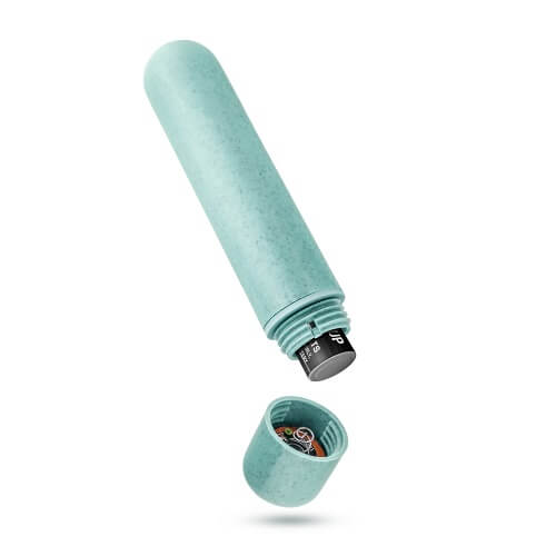 Gaia Eco Bullet (Aqua) – Eco-Friendly 8.9 cm Bullet Vibrator > Vibrators > Mini Vibrators