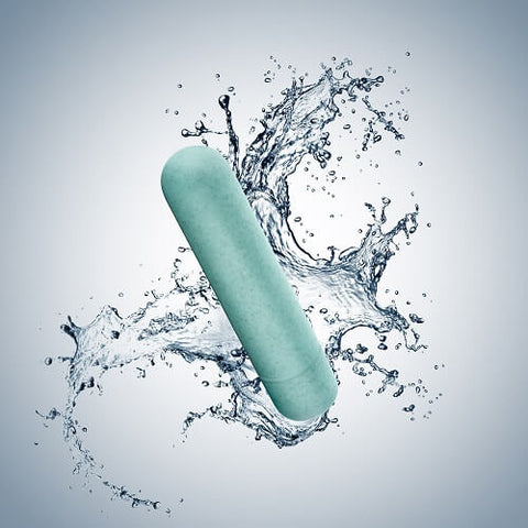 Gaia Eco Bullet (Aqua) – Eco-Friendly 8.9 cm Bullet Vibrator > Vibrators > Mini Vibrators
