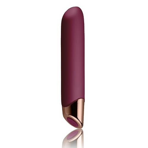Chaiamo Rechargeable Sensory Vibrator – Burgundy Rechargeable Vibrator 6.5 Inches Purple > Vibrators > Mini Vibrators