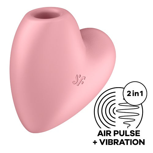 Satisfyer Cutie Heart Vibrator – Air Pulsation Stimulator Silicone Vibrator > Sex Toys For Ladies > Air Pulsation