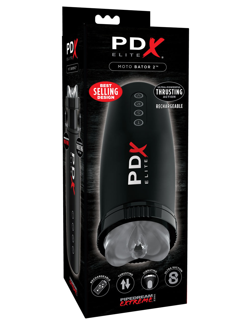Pipedream Extreme Toyz Elite Motobator 2 Powered Masturbator Strokers - Auto