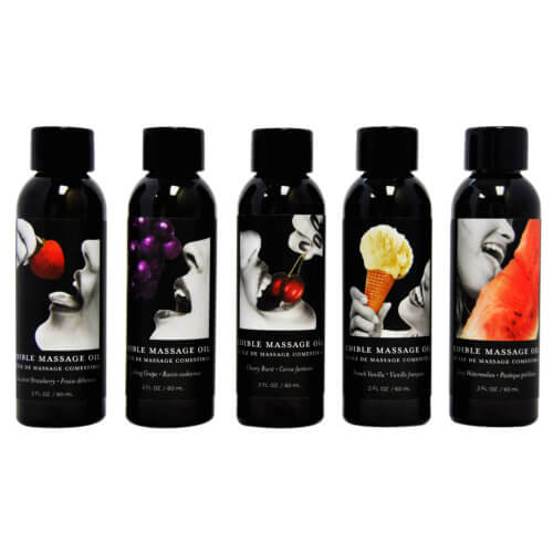 Edible Massage Oil Juicy Watermelon Flavored 59ml Bottle Default Title > Essentials > Massage Oil
