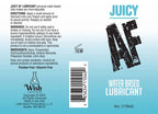 Juicy AF Water-Based Lubricant 118 ml > Lube > Water Based