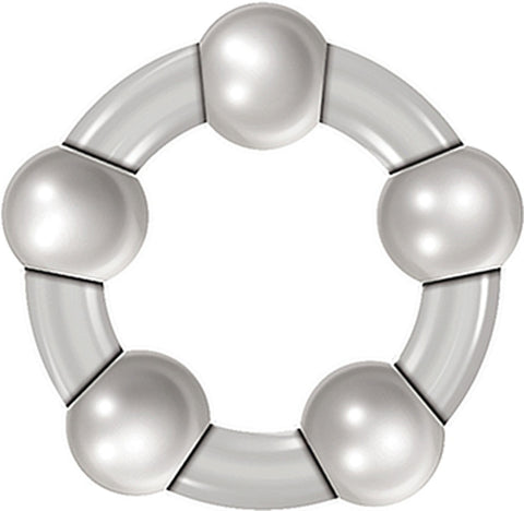 Zero Tolerance Three Amigos Clear Cock Rings Set of Three COCK RING Set