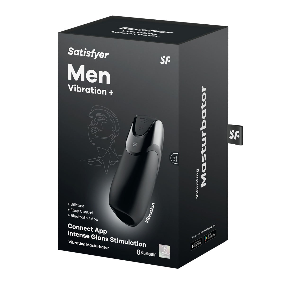 Satisfyer Men Vibration+ – Rechargeable Vibrating Masturbator > Sex Toys For Men > Masturbators > Vibrating