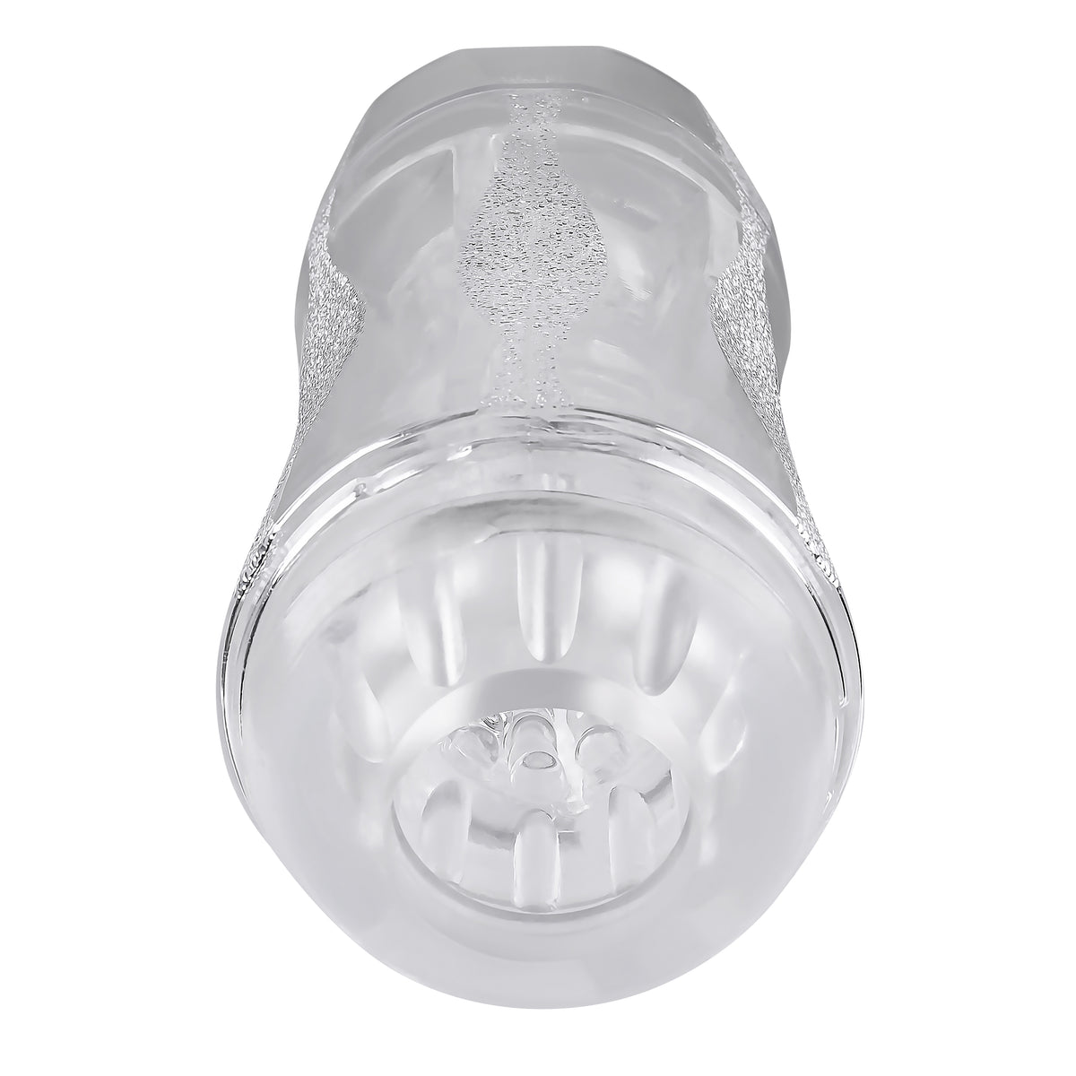 Gender X Double Fantasy – Dual-Ended Transparent Stroker Clear > Sex Toys For Men > Masturbators Cup