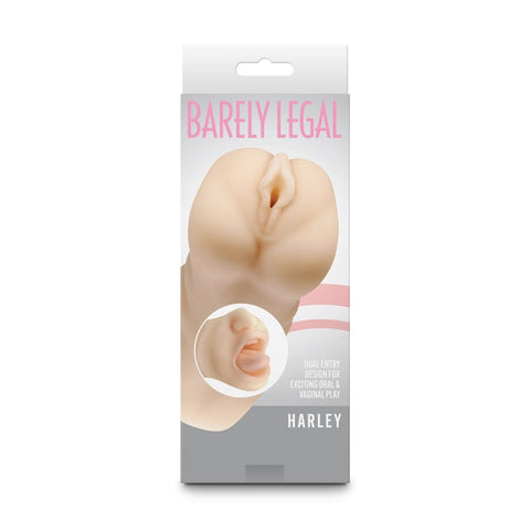Barely Legal - Harley Stroker 20cm Realistic Pleasure Strokers - Manual