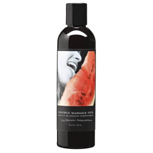Edible French Vanilla Massage Oil 237ml Sugar Free Bottle > Essentials > Massage Oil