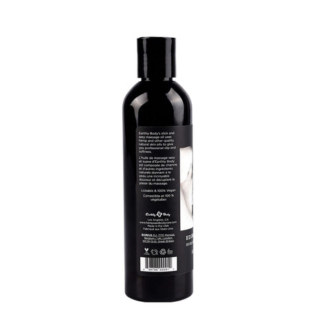 Edible French Vanilla Massage Oil 237ml Sugar Free Bottle > Candles > Massage