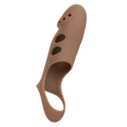 Performance Maxx Rechargeable Stud – Silicone Waterproof Vibrator with 10 Functions - Brown > Cock Ring > Vibrating