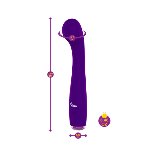 Viben Devotion Violet G-Spot Vibrator for Intense Pleasure Vibrators - G Spot
