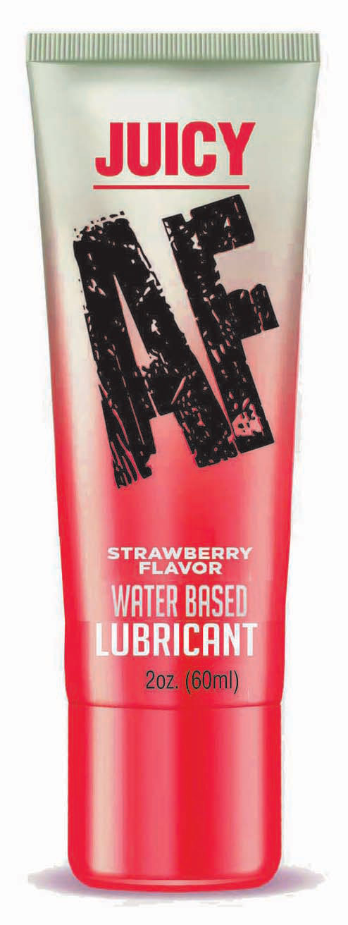 Juicy AF Strawberry Lubricant 60ml Tube - Water Based Pleasure Default Title > Lube > Flavoured