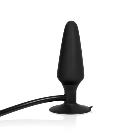 Colt XXL Pumper Plug Black Silicone Inflatable Anal Plug with Squeeze Bulb and Quick Release Valve > Anal Range > Tunnel and Stretchers