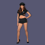 Police 4 Piece Costume Set – Stylish and Flattering Adult Costume > Clothes > Costumes > Womens