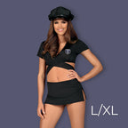Police 4 Piece Costume Set – Stylish and Flattering Adult Costume > Clothes > Costumes > Womens