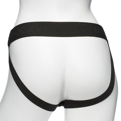 Be Daring 7 Inch Bulbed Dong 2 Piece Hollow Silicone Strap-On Set > Dildos > Hollow Strap Ons