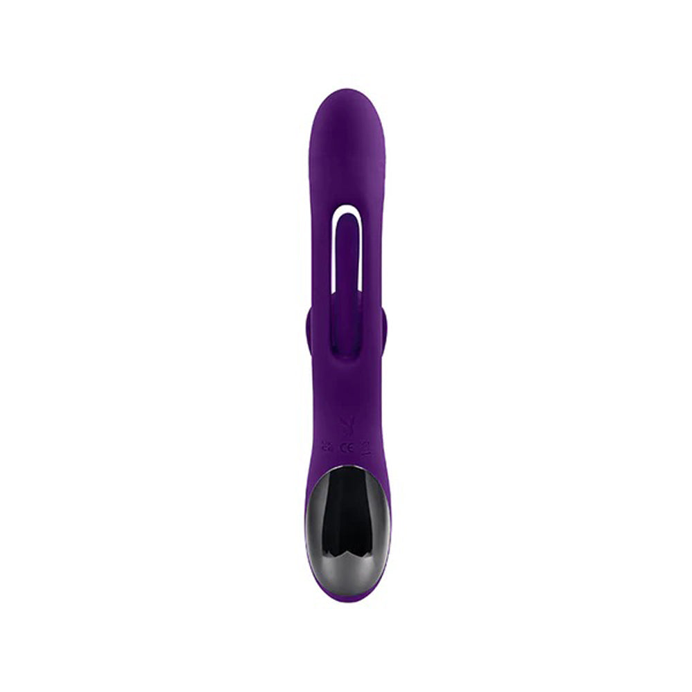 Playboy Pleasure THE THRILL 24.4cm Rabbit Vibrator with 7 Speeds > Vibrators > Ladies > Rabbit
