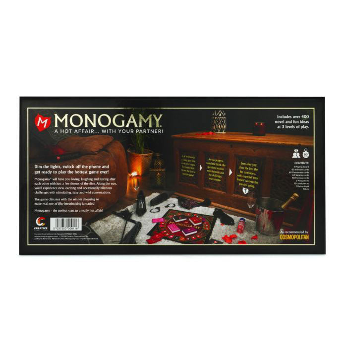 Monogamy Couples Board Game – Over 400 Seductive Ideas and Three Levels of Play > Novelties > Board Games