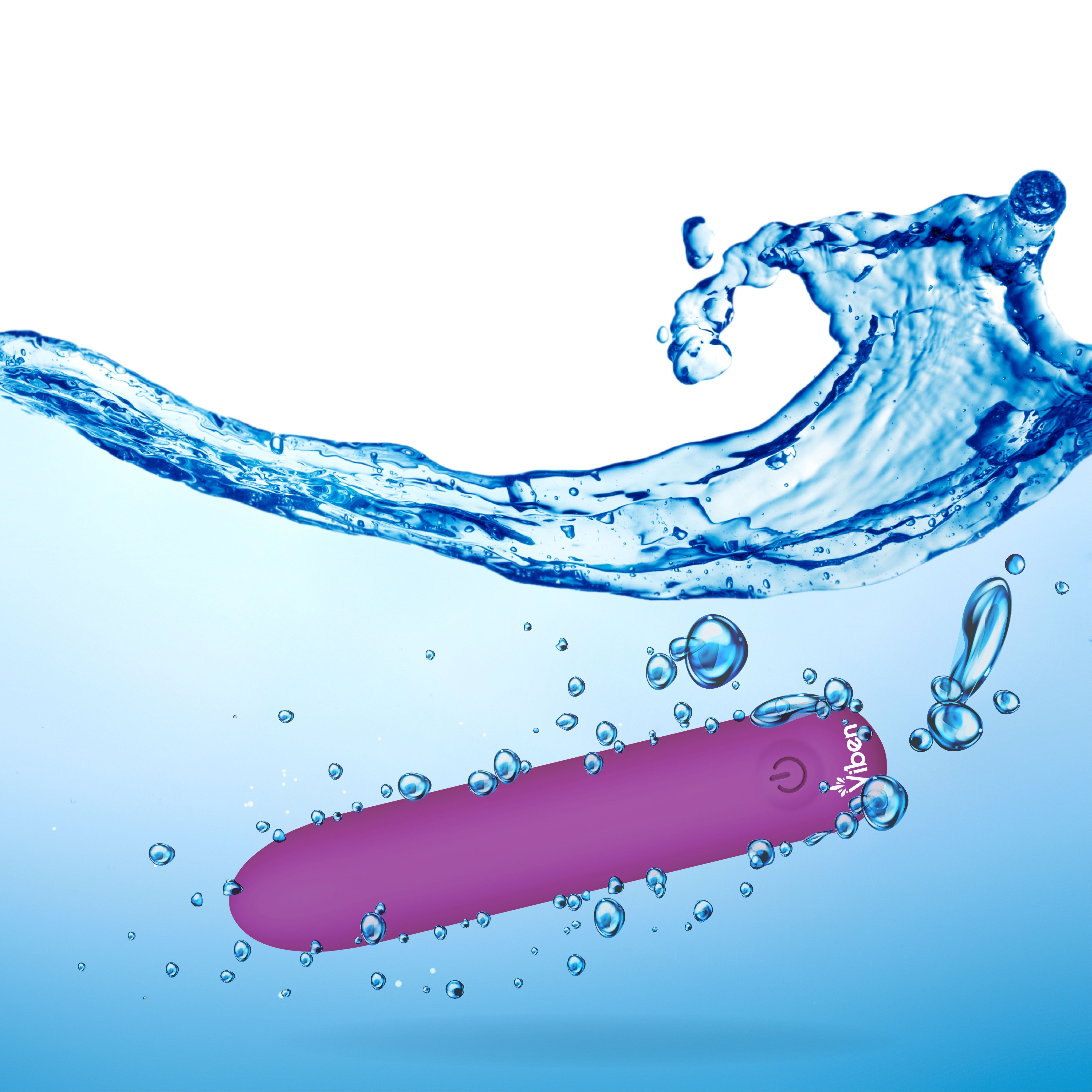 Bombshell 5 Speed 9.5cm Usb Mighty Bullet Vibrator Berry Pink BULLETS