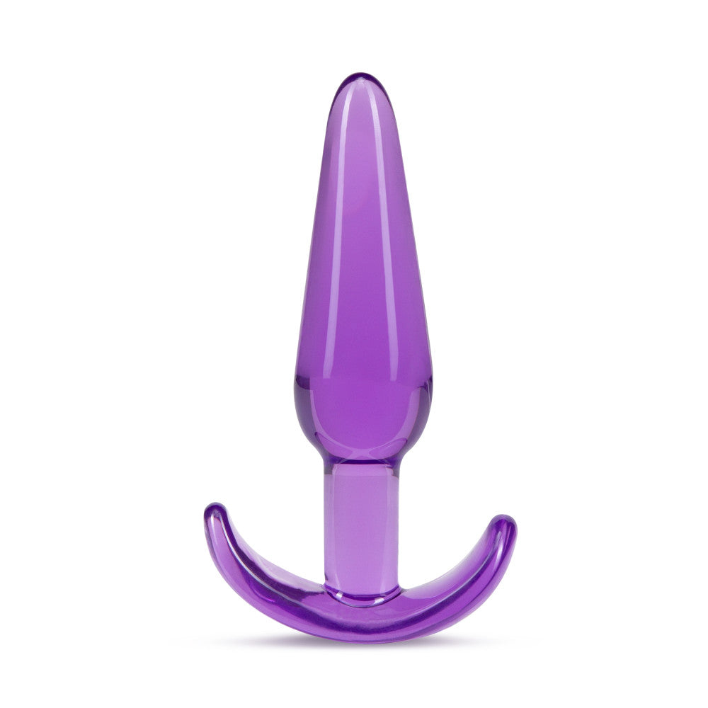B Yours Slim Anal Plug Purple 4.25 Inch Soft Flexible Purple > Anal Range > Butt Plugs