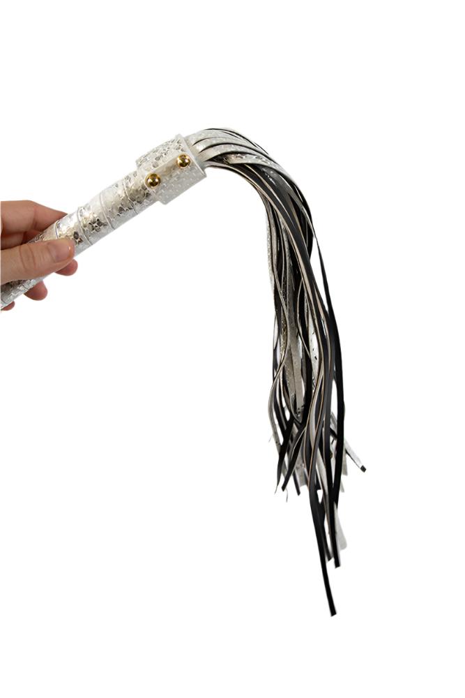 Ouch Florence Collection Flogger - White > Bondage Gear > Whips & Floggers