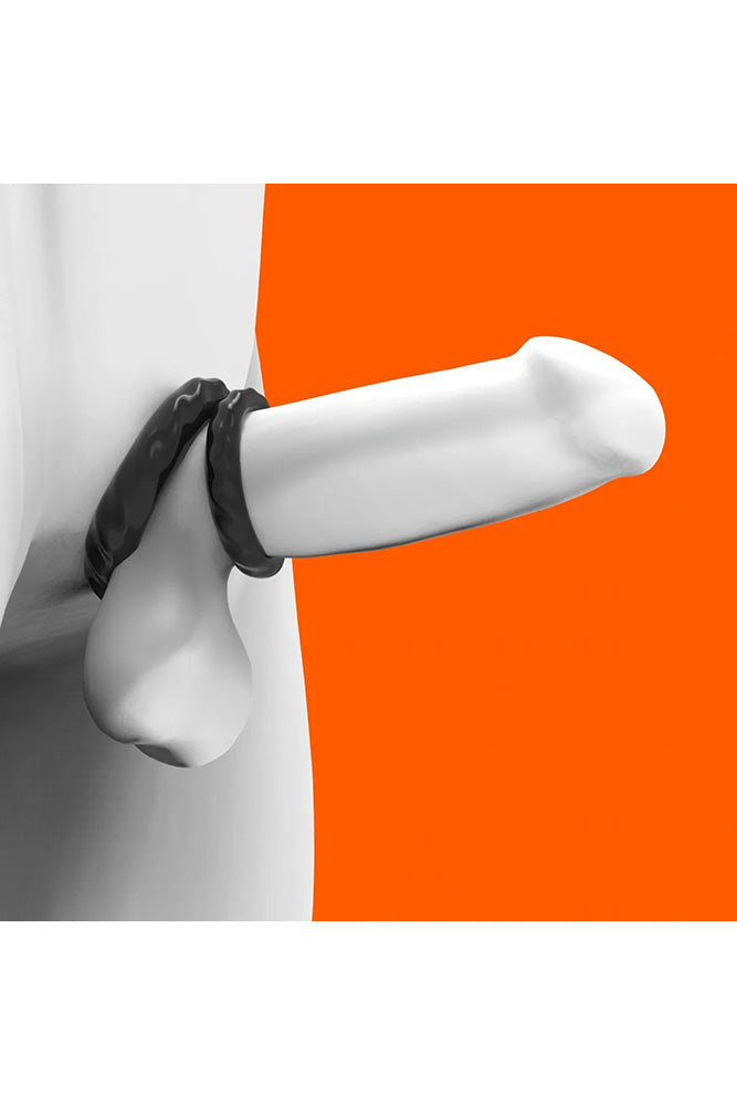 Oxballs Truckt 2-Pack (Clear) – Stretchy Clear Cockrings > Cock Ring > Sets